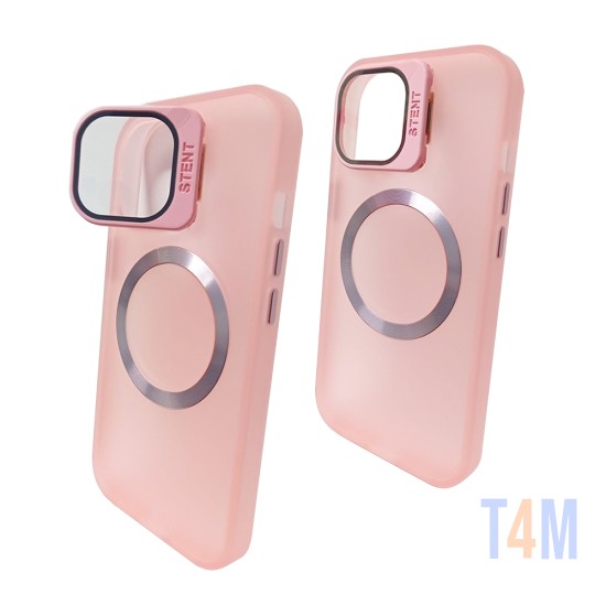 Silicone Fusion Protection Case for Apple iPhone 15 Pro Max Pink